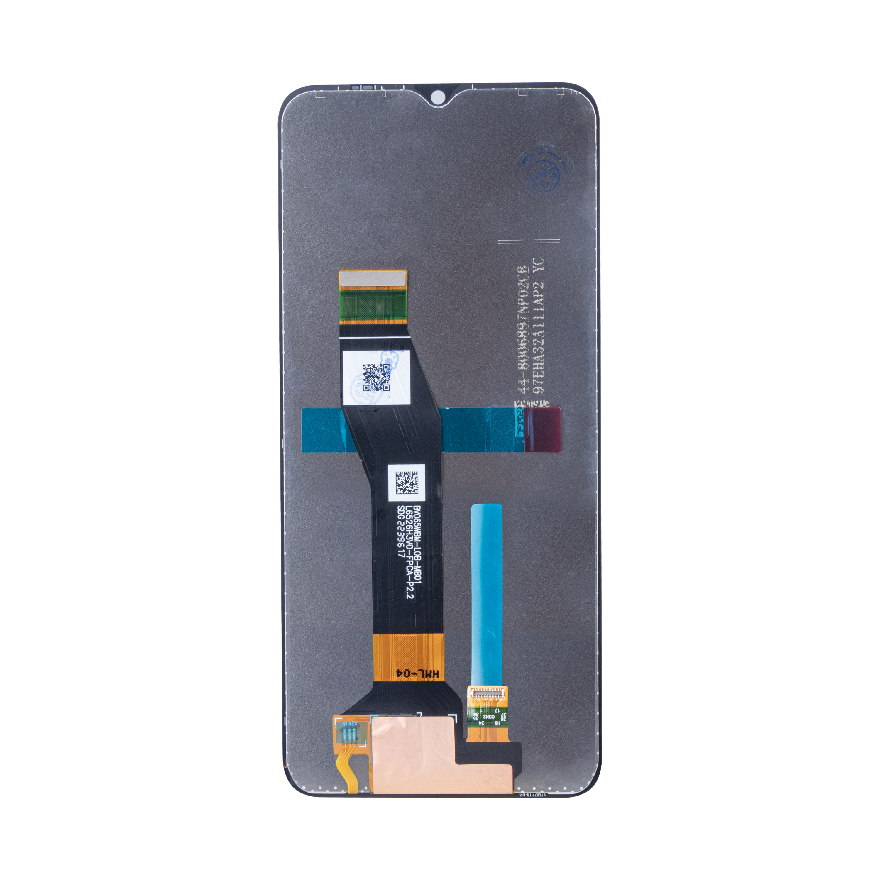 Écran et numériseur Motorola Moto E13 sans cadre noir OEM
