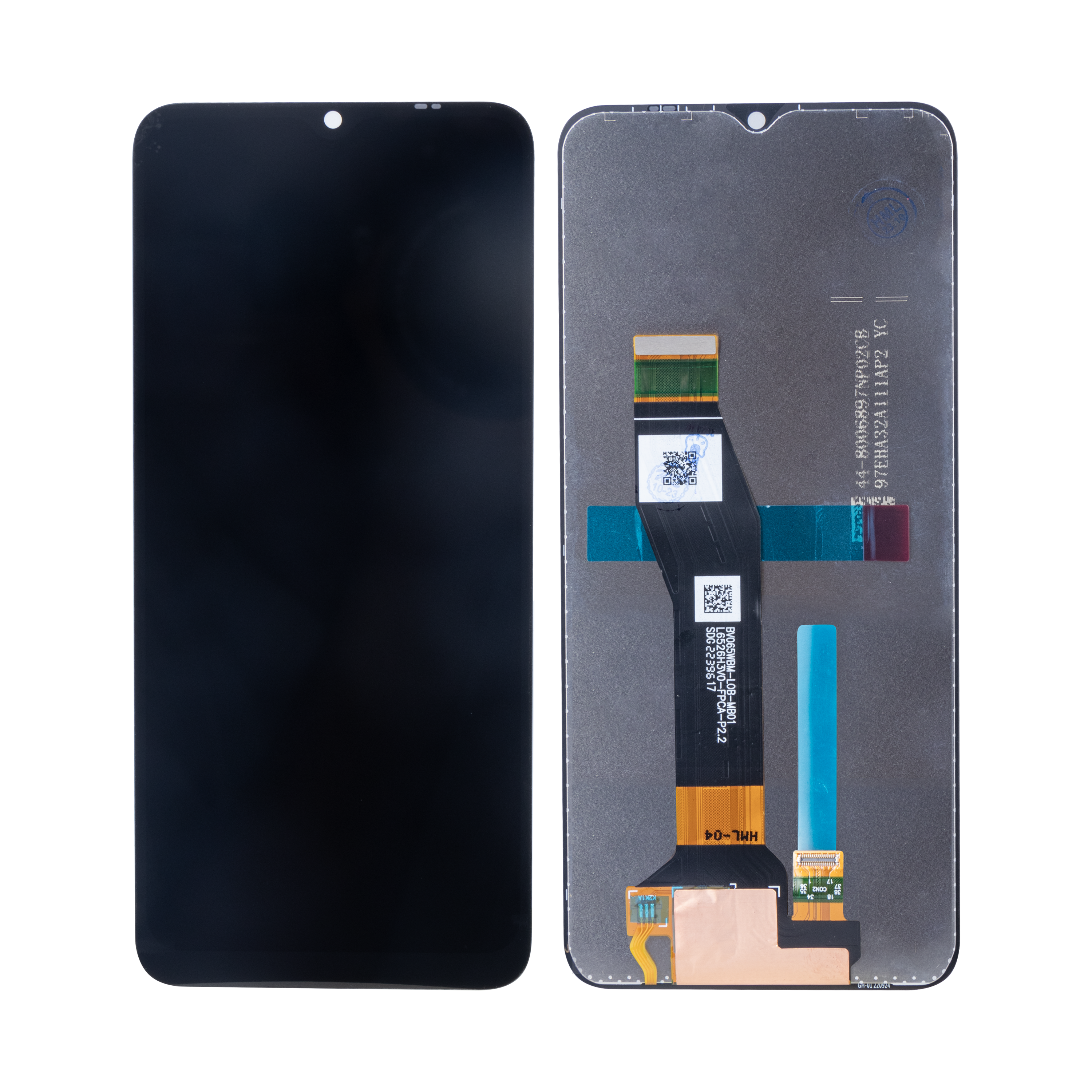 Écran et numériseur Motorola Moto E13 sans cadre noir OEM