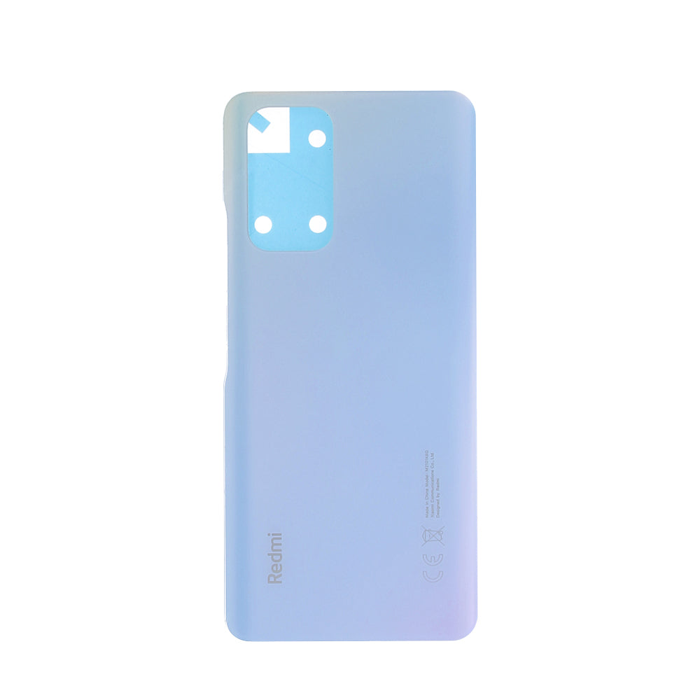 Coque arrière Xiaomi Redmi Note 10 Pro sans objectif, bleu glacier, OEM