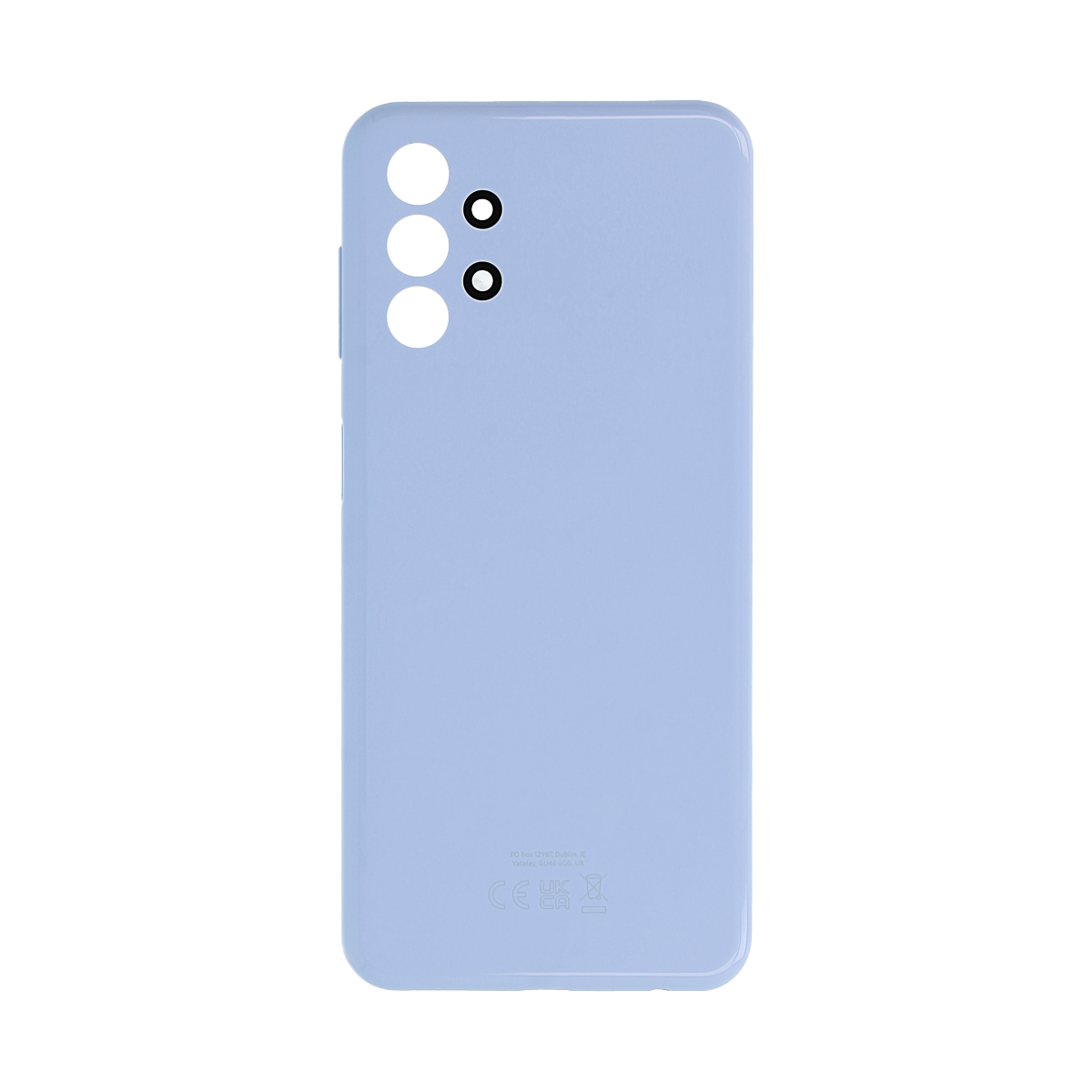Coque arrière Samsung Galaxy A13 A135F avec objectif bleu OEM