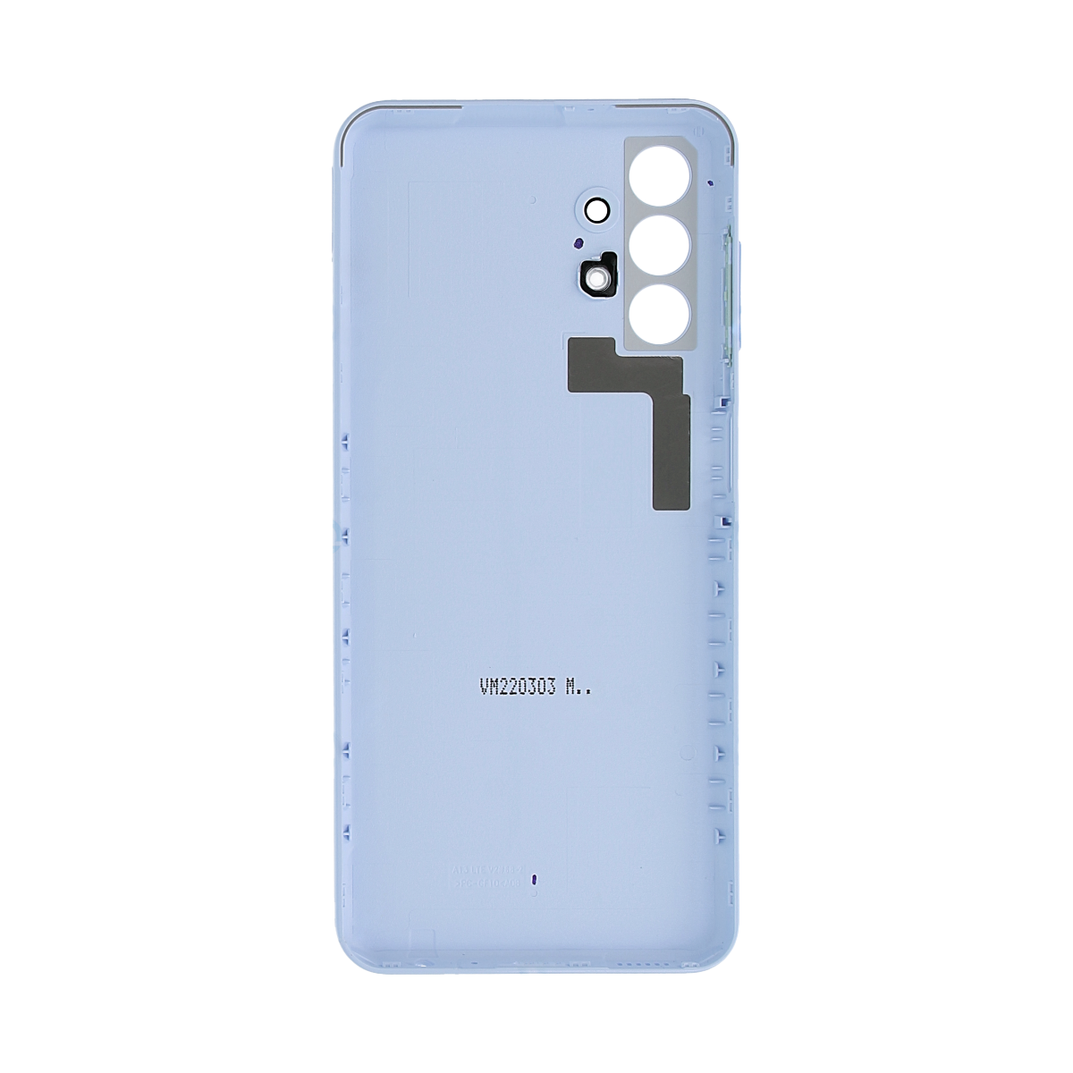 Coque arrière Samsung Galaxy A13 A135F avec objectif bleu OEM