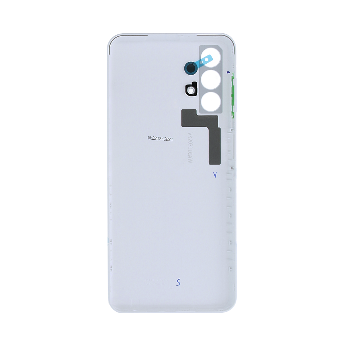 Coque arrière Samsung Galaxy A13 A135F avec objectif blanc OEM
