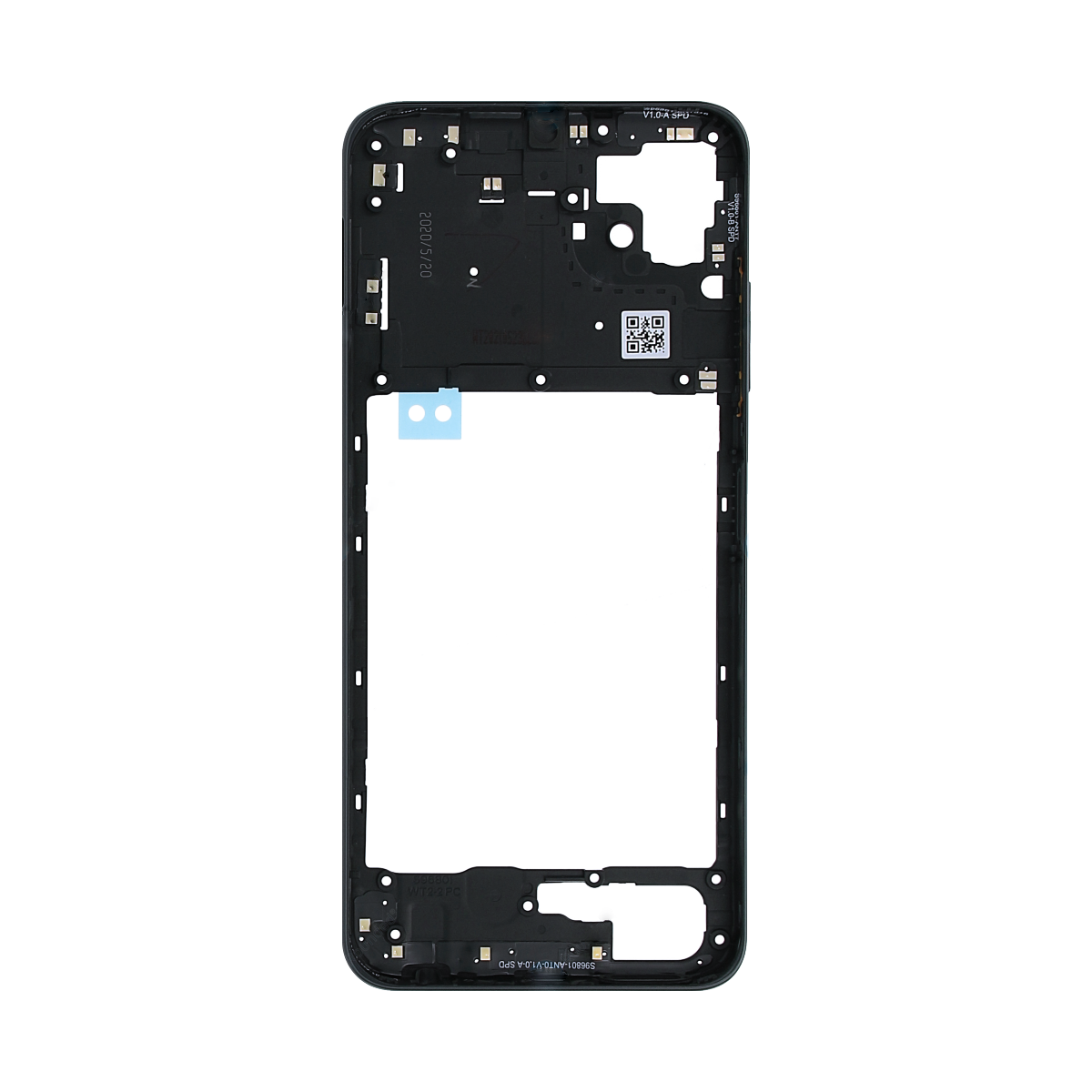 Samsung Galaxy A22 5G A226B Cadre central gris OEM