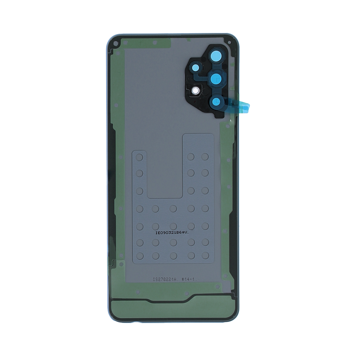 Coque arrière Samsung Galaxy A32 5G A326B avec objectif Awesome Blue OEM