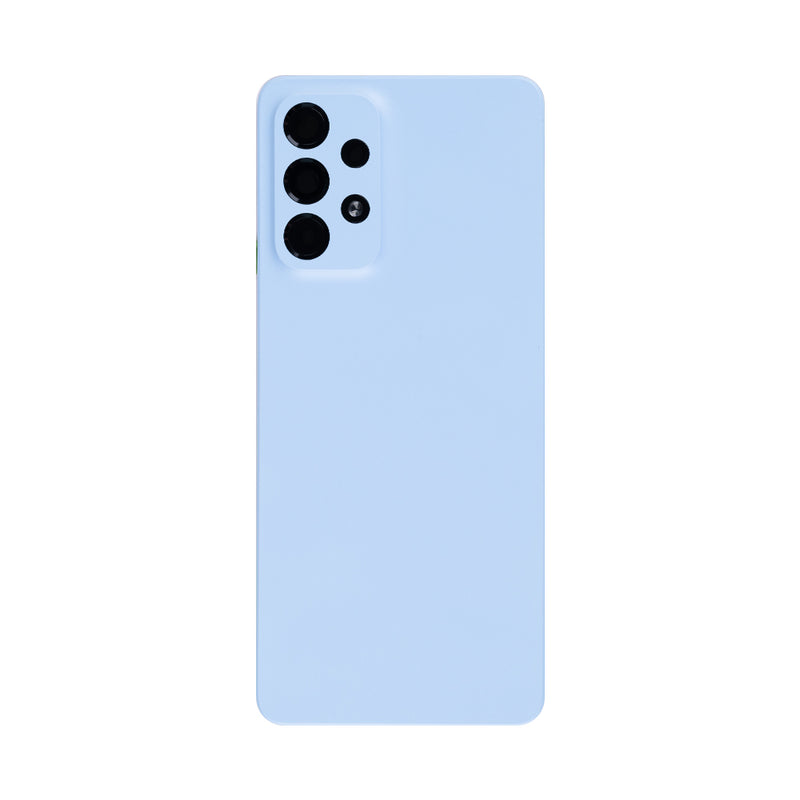 Coque arrière Samsung Galaxy A33 5G A336B avec objectif bleu OEM