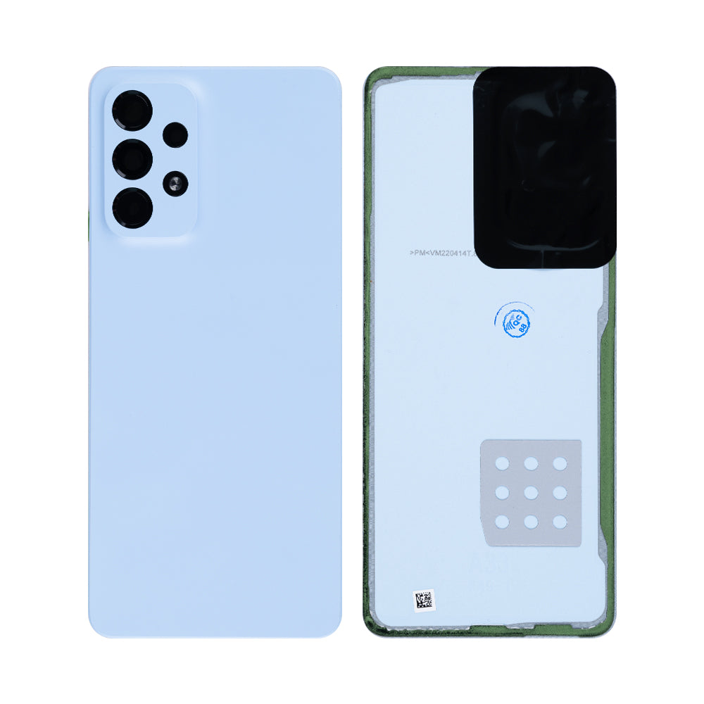 Coque arrière Samsung Galaxy A33 5G A336B avec objectif bleu OEM