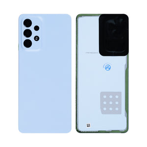 Coque arrière Samsung Galaxy A33 5G A336B avec objectif bleu OEM
