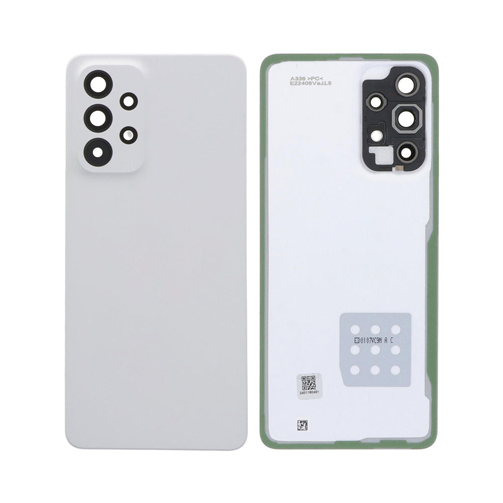 Coque arrière Samsung Galaxy A33 5G A336B avec objectif blanc OEM