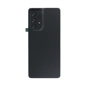 Coque arrière Samsung Galaxy A53 5G A536B avec objectif, noir génial, OEM