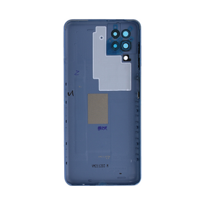 Coque arrière Samsung Galaxy M12 M127F avec objectif bleu OEM
