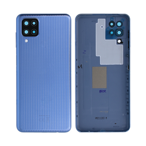 Coque arrière Samsung Galaxy M12 M127F avec objectif bleu OEM