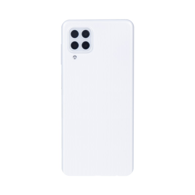 Coque arrière Samsung Galaxy M22 M225F avec objectif blanc OEM