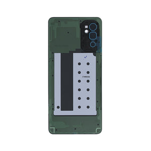 Coque arrière Samsung Galaxy M52 M526B avec lentille noir brillant OEM