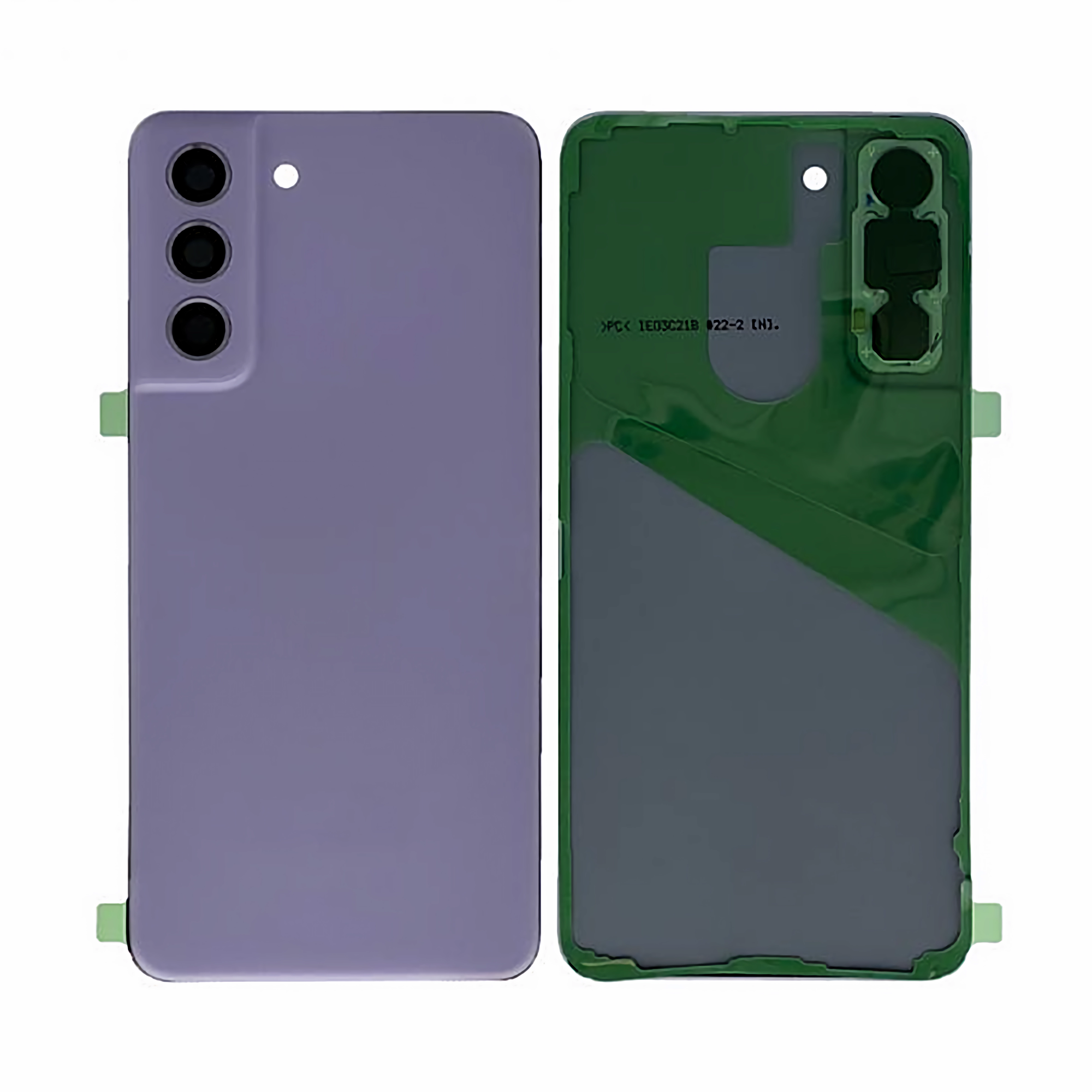 Coque arrière Samsung Galaxy S21 FE G990B avec objectif Lavender OEM