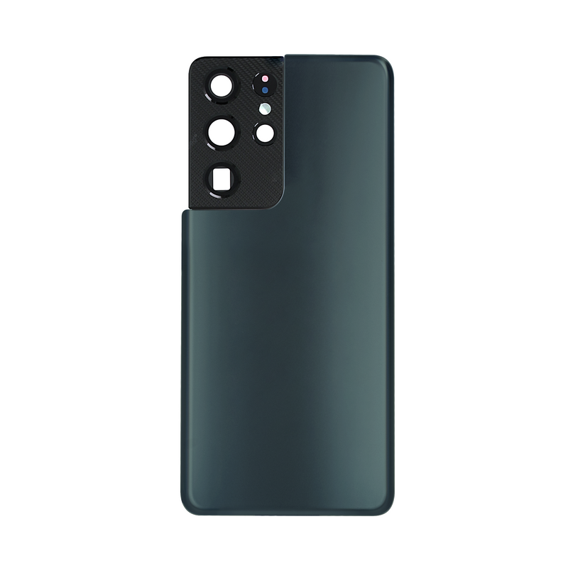 Coque arrière Samsung Galaxy S21 Ultra 5G G998B avec objectif Phantom Titanium OEM