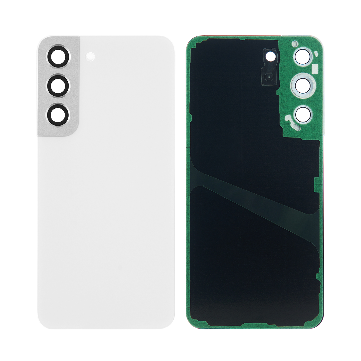 Coque arrière Samsung Galaxy S22 S901B avec lentille crème OEM