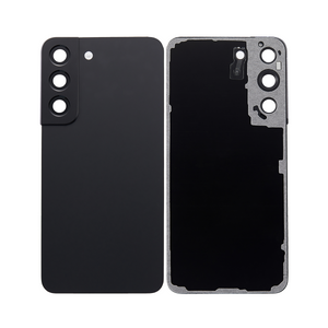 Coque arrière Samsung Galaxy S22 S901B avec objectif Phantom Black OEM