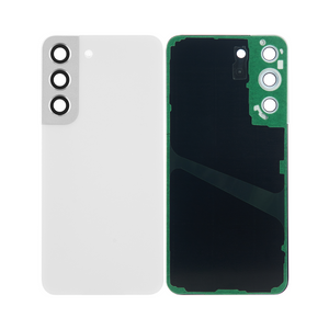 Coque arrière Samsung Galaxy S22 S901B avec objectif Phantom White OEM