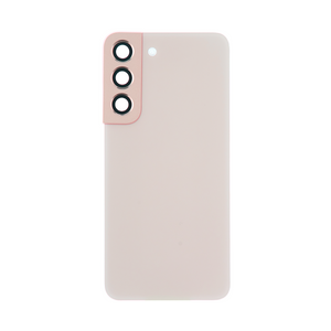 Coque arrière Samsung Galaxy S22 S901B avec lentille rose doré OEM