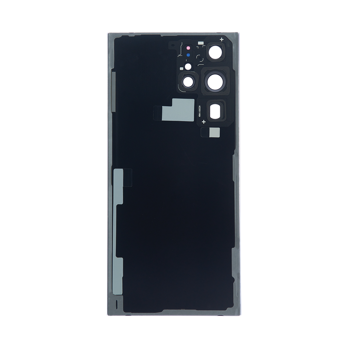 Coque arrière Samsung Galaxy S22 Ultra S908B avec objectif graphite OEM