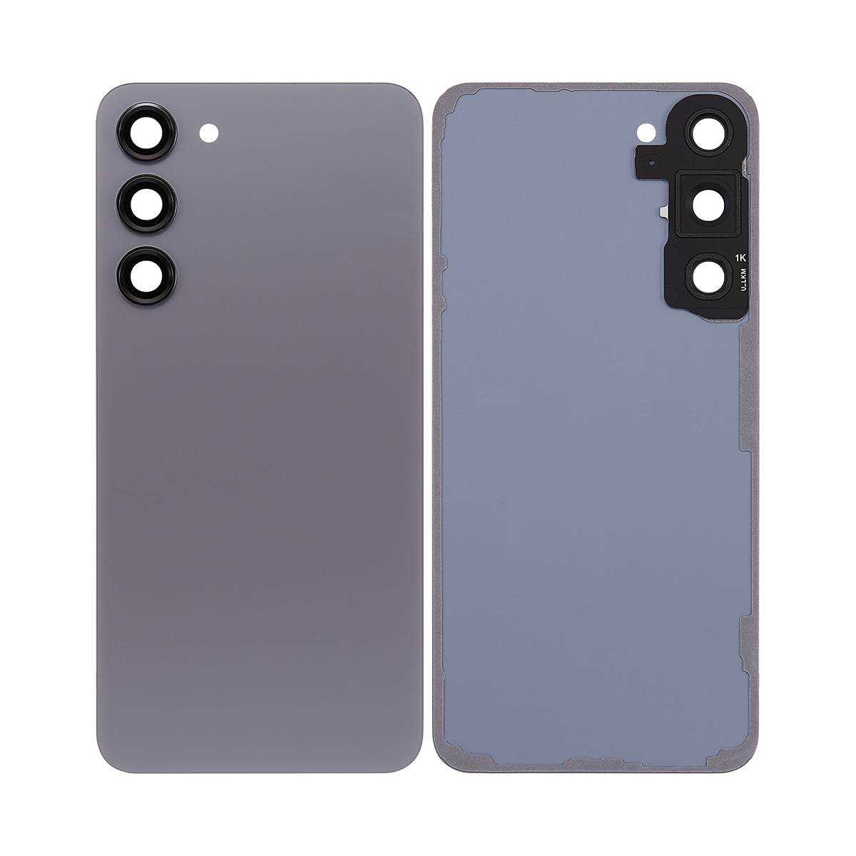 Coque arrière Samsung Galaxy S23 Plus S916B avec objectif graphite OEM