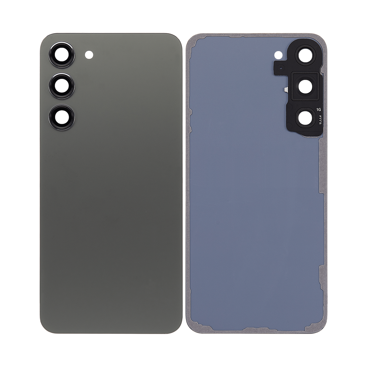 Coque arrière Samsung Galaxy S23 Plus S916B avec objectif vert OEM