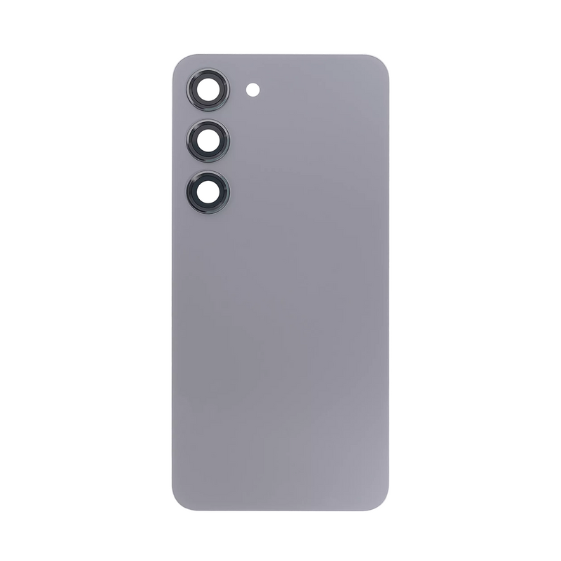 Coque arrière Samsung Galaxy S23 S911B avec objectif graphite OEM