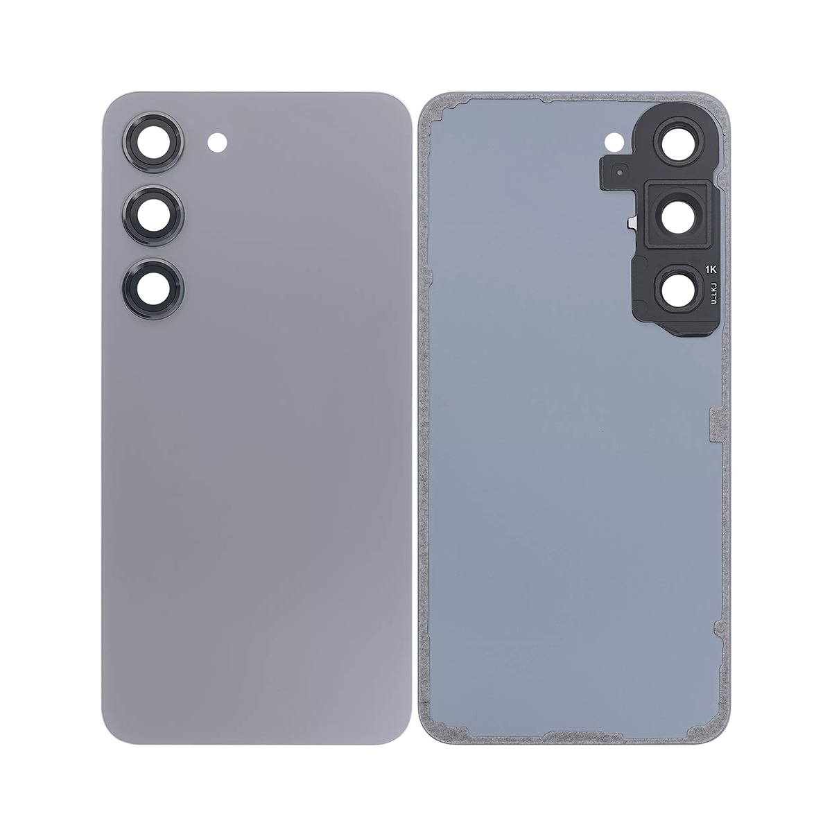 Coque arrière Samsung Galaxy S23 S911B avec objectif graphite OEM