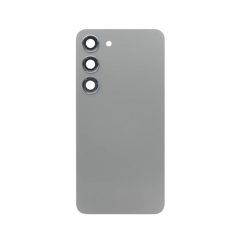 Coque arrière Samsung Galaxy S23 S911B avec objectif vert OEM