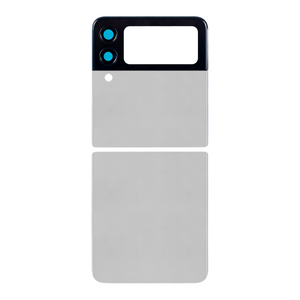 Coque arrière Samsung Galaxy Z Flip3 5G F711B avec lentille, gris, OEM