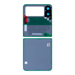 Coque arrière Samsung Galaxy Z Flip3 5G F711B sans objectif rose OEM