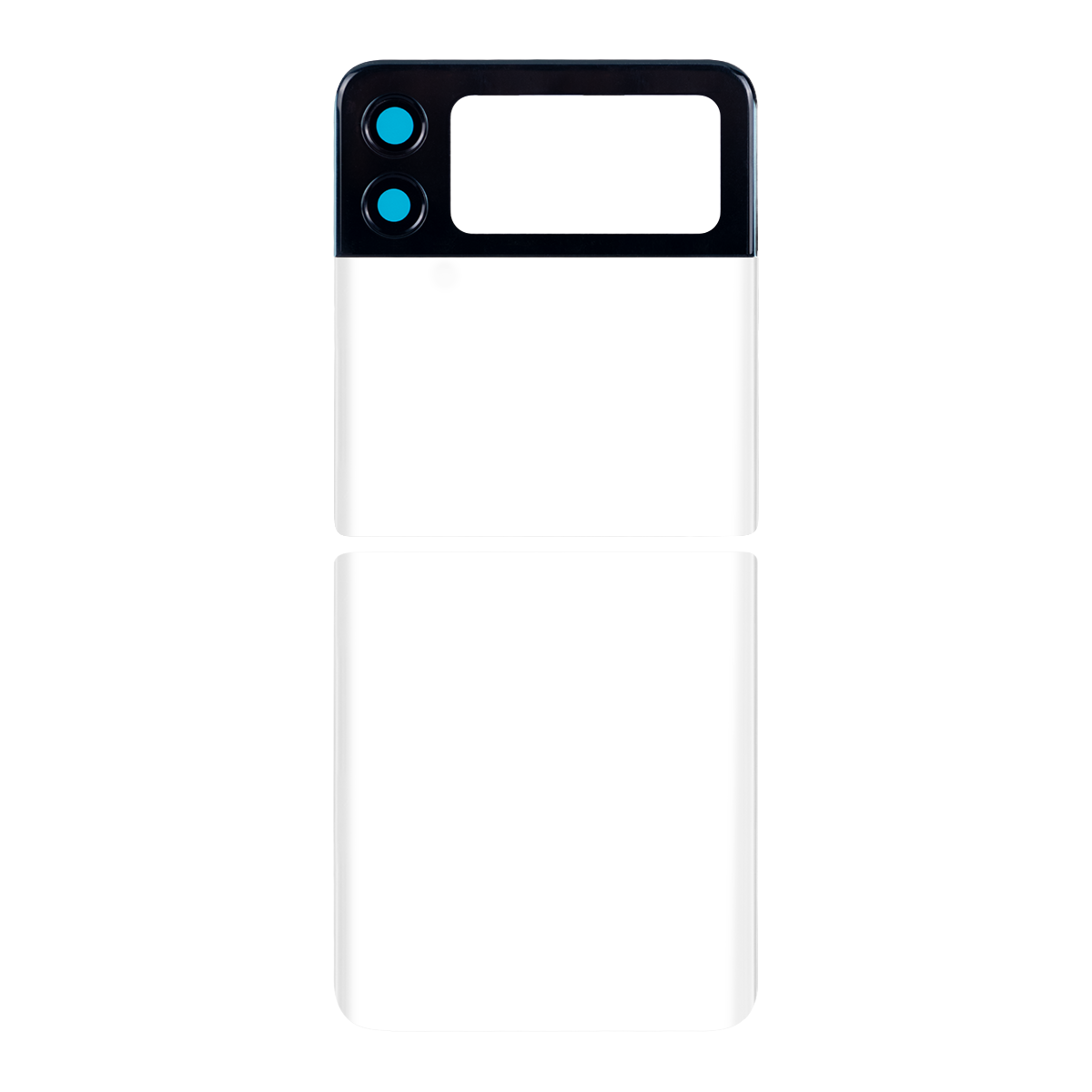 Coque arrière Samsung Galaxy Z Flip3 5G F711B avec lentille blanche OEM