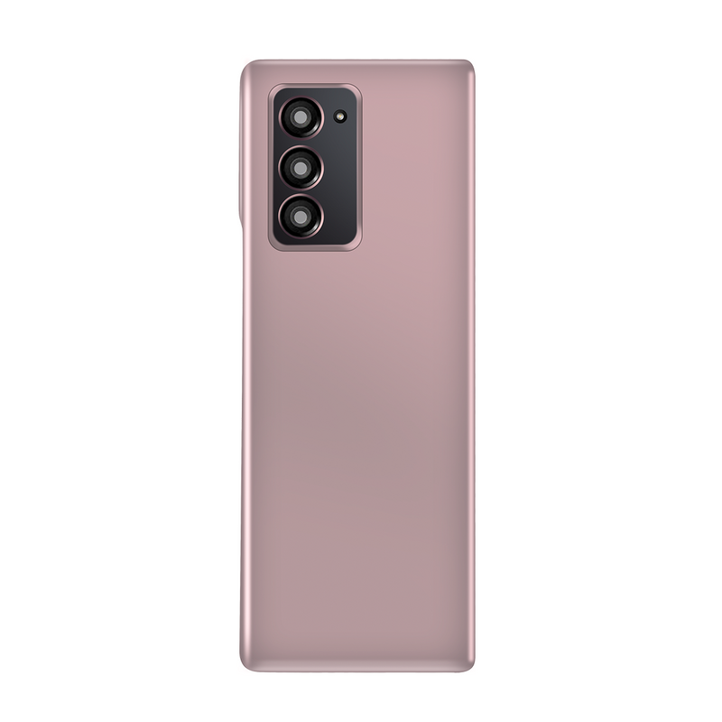 Coque arrière Samsung Galaxy Z Fold2 5G F916B avec objectif bronze OEM