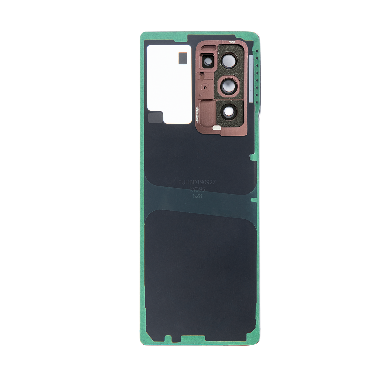 Coque arrière Samsung Galaxy Z Fold2 5G F916B avec objectif bronze OEM