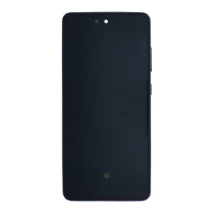 Samsung Galaxy A52s 5G A528B Display And Digitizer With Frame Awesome Black Service Pack