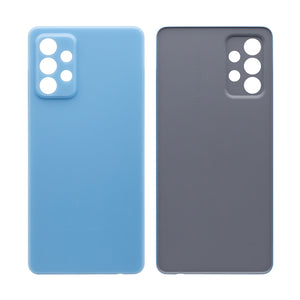 Coque arrière Samsung Galaxy A72 A725F avec objectif bleu génial OEM