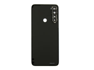 Coque arrière Xiaomi Redmi Note 8 (2021) avec objectif, blanc clair de lune, d'origine