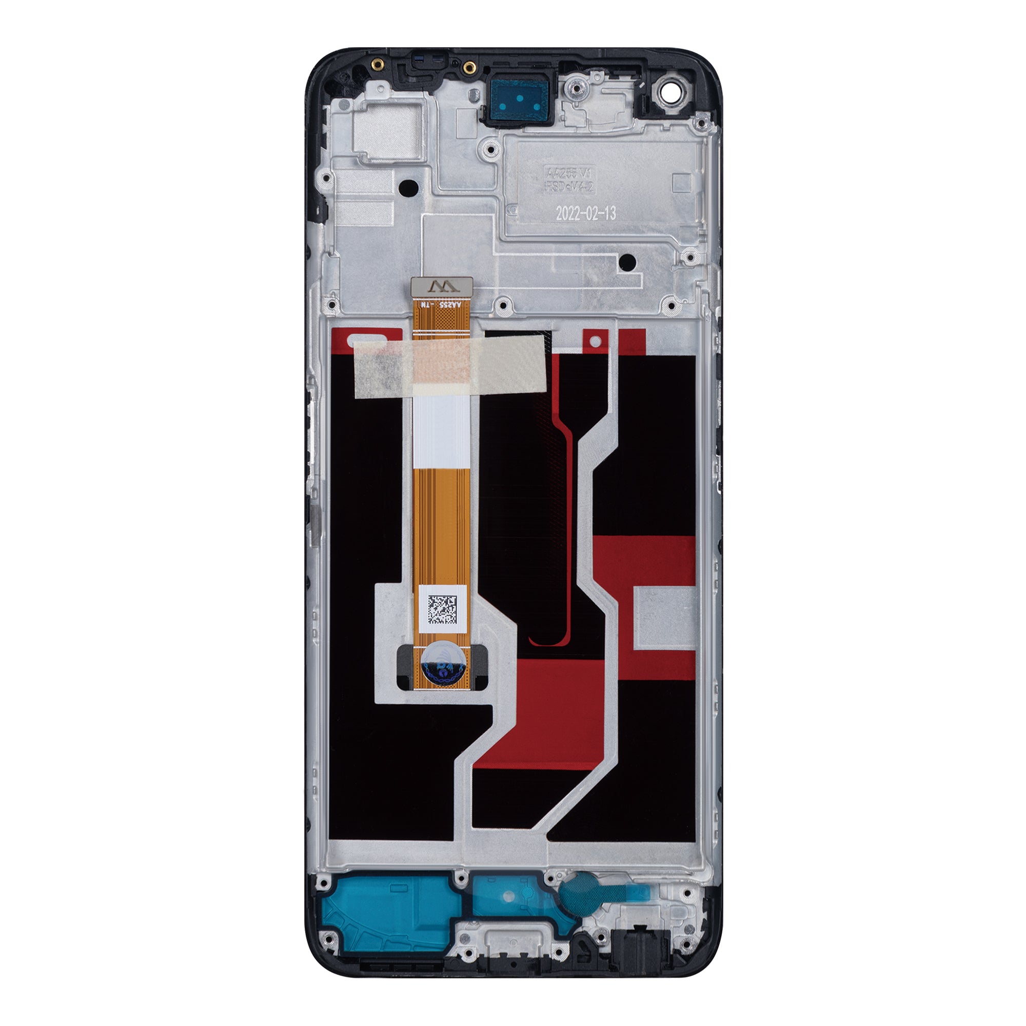 Écran et numériseur Oppo A96 avec cadre noir étoilé OEM