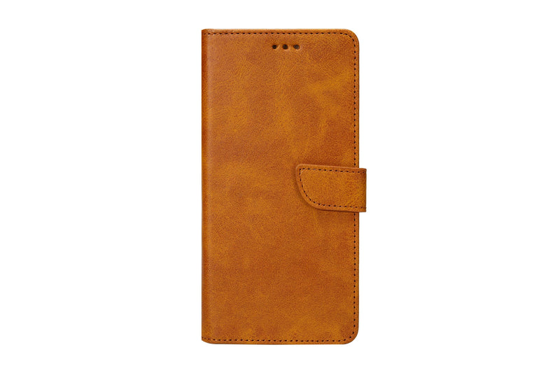 Rixus Bibliothèque For Apple iPhone 13 Pro Light Brown