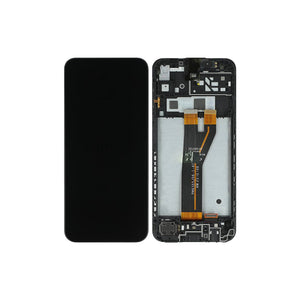 Samsung Galaxy A14 A145F (hors UE) Écran et numériseur avec cadre noir Service Pack