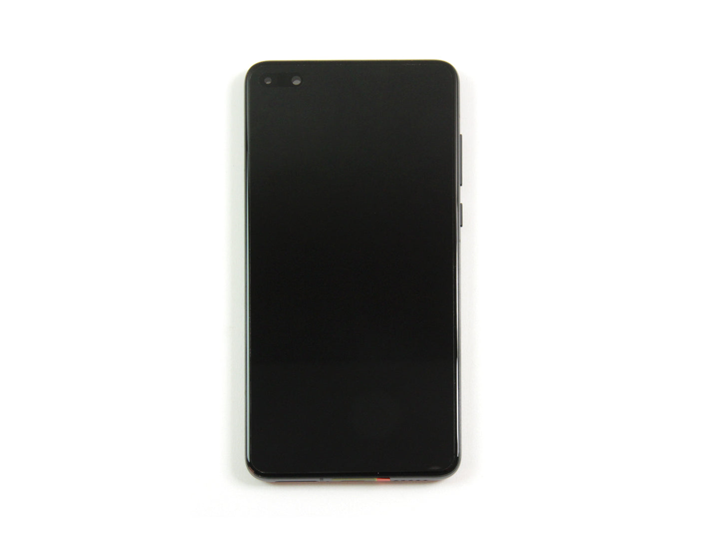 Écran et numériseur Huawei P40 avec cadre noir Service Pack