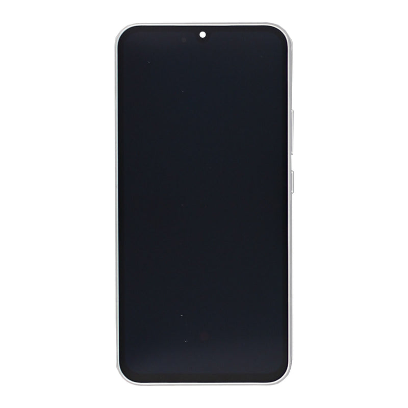 Samsung Galaxy A34 5G A346B Ecran et numériseur avec cadre Silver Service Pack