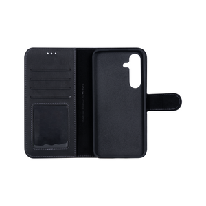 Rixus Duo Portefeuille magnétique détachable pour Samsung Galaxy S24 Plus Noir