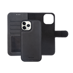 Rixus Duo Portefeuille magnétique détachable For Apple iPhone 11 Pro Noir