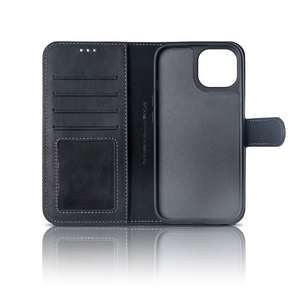 Rixus Duo Portefeuille magnétique détachable For Apple iPhone 13 Noir
