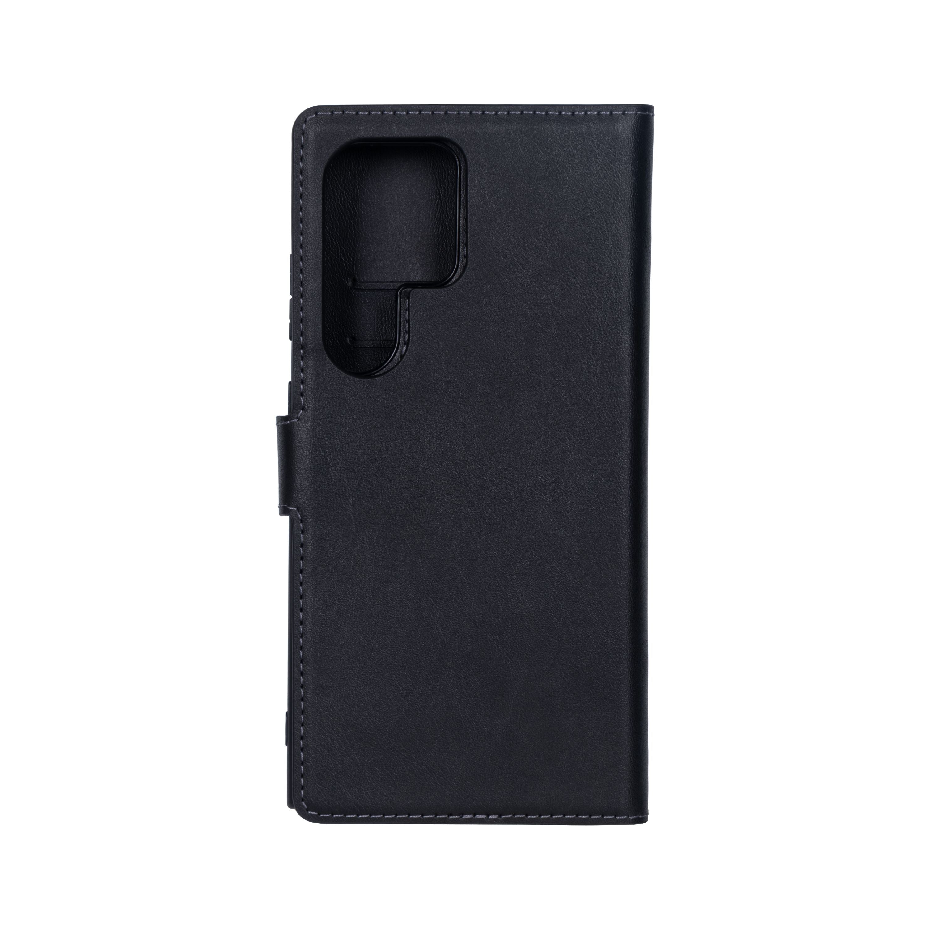 Rixus Duo Portefeuille magnétique détachable pour Samsung Galaxy S23 Ultra Noir