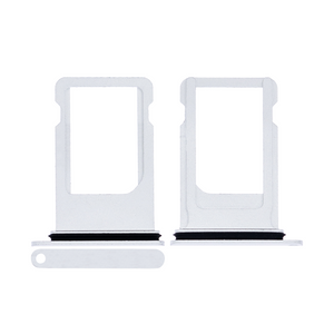 For Apple iPhone 8 Plus Sim Card Holder Silver Pulled