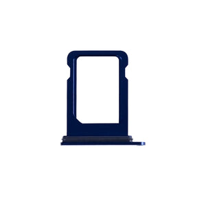 For Apple iPhone 12 Mini Sim Card Holder Blue Pulled