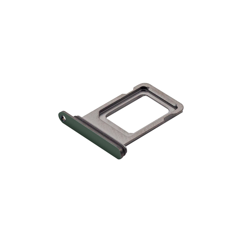 For Apple iPhone 11 Pro Sim Card Holder Matte Midnight Green Pulled