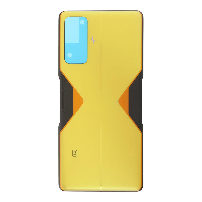 Coque arrière Xiaomi Poco F4 GT 5G avec objectif Cyber Yellow OEM